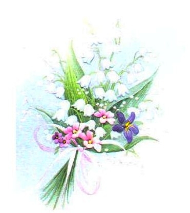 bouquet de muguet et de violettes -3